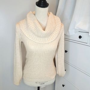 Angel Of the North Turtleneck wool sweater Sz S